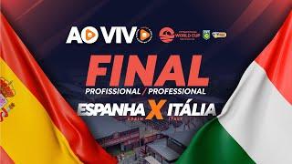 [TRASMISSIONE IN ITALIANO] FINAL: ITÁLIA X ESPANHA  - COPA DO MUNDO 2024 - SÃO PAULO