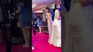 Jennifer Winget Meet Sanjeeda Shaikh At Red Carpet Of Bollywood Hungama Ott Fest | #shorts #Viral