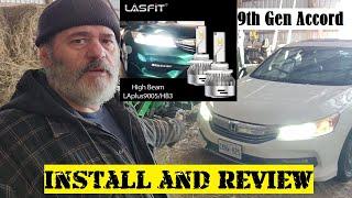 Upgrade Your Ride: LASFIT LED Headlight Install on Honda Accord!