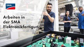 Arbeiten in der Elektronikfertigung bei SMA