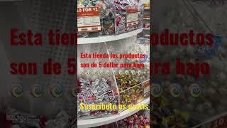 Esta tienda todo es a 5 dollar para bajo es de niños 