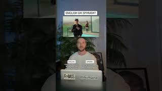 English Or Spanish? FloyyMenor & Cris Mj “Gata Only” Lyric Translation #shorts
