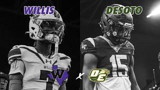 #TXHSFB #14 Willis vs #6 Desoto DFW & HOUSTON AREA BATLLE 2024 Texas High School Football Playoffs