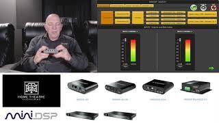 Awesome Home Theatre Bass Control with MiniDSP