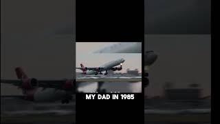 I think I just met my dad in 1985!!!#music #plane
