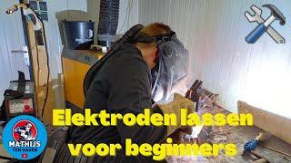 Elektroden lassen voor beginners