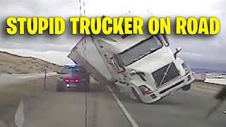 BEST OF SEMI TRUCK CRASHES COMPILATION | Road Rage, Brake checks