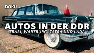 Autos in der DDR - Trabi, Wartburg, Tatra und Lada (DDR Doku, Fahrzeuge, Auto Doku, Geschichte)