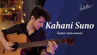 Kahani Suno 2.0 | Kaifi Khalil | Acoustic Guitar Slowed & Reverb cover | Radhit Arora