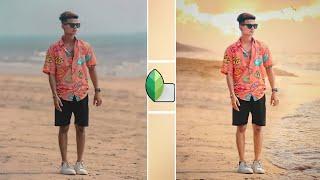 Snapseed Background Change Photo Editing || Snapseed Stylish photo editing || shailesh editing zone