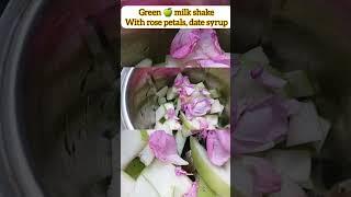 Green apple milk shake(Healthy drink) stay tuned. #shorts #healthy #shake like, share and subscribe