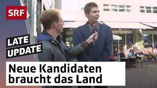 Neue Kandidaten braucht das Land | Late Update mit Michael Elsener | Comedy | SRF