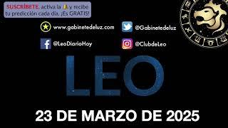 Horóscopo Diario - Leo - 23 de Marzo de 2025.