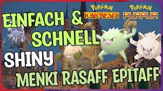 Einfach & Schnell Shiny Menki  Rasaff Epitaff fangen in Pokemon Karmesin & Purpur