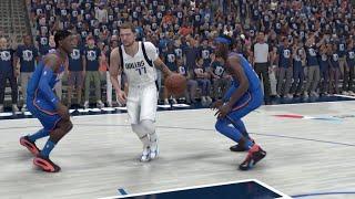 Oklahoma City Thunder vs Dallas Mavericks - NBA Playoffs 2024 Game 3 Full Highlights (NBA 2K24 Sim)