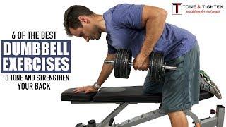 Best Dumbbell Back Exercises | Tone and Tighten