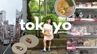 tokyo part 1 | nyc to japan, new restaurants, shopping, & cafe hopping 𓈒ㅤׂ𐙚  ࣪⭒