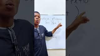 Factorization of quadratic expression. #math #quadratic #STEMeducation #mathtutor
