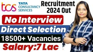 TCS Recruitment 2024| TCS Vacancy 2024 |TCS Jobs 2024|Oct 2024| OFF Campus Placements | jobs