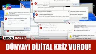 Siber saldırı değil, yazılım çöktü!