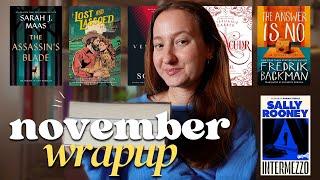 the 8 books i read in november! ️ november wrapup