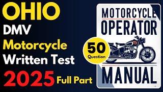 Ohio Motorcycle Written Practice Test | Full Part | DMV Motorcycle Written Practice Test