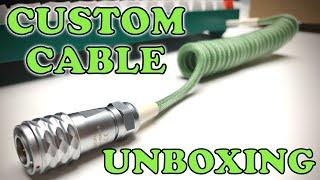 Custom Keyboard cables! Unboxing & explanation