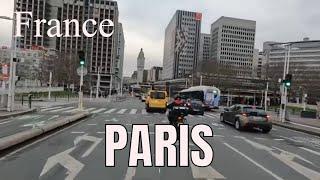 PARIS 4K TOUR - Driving- French region