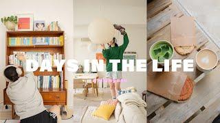 VLOG｜Sunday Rest Routine, Get my life together, Spring cleaning, New cafe in Kyoto, Life in Japan