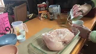 Cooking with Violet Vixen episode 465 risotto with char grilled chicken breast