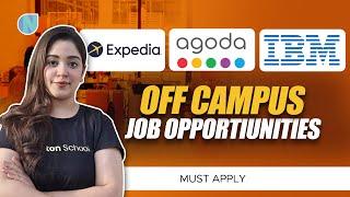 Job Opportunities Expedia, Agoda, IBM | Level Up with Priya | Newton School
