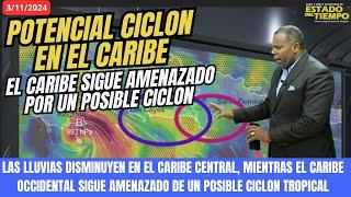 3 DE NOVIEMBRE. EL CARIBE OCCIDENTAL SE PREPARA PARA LA LLEGADA DE UN CICLON TROPICAL.