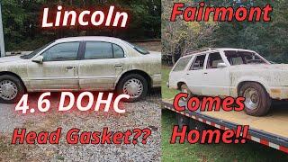 4.6 DOHC Blown Head Gasket?? Plus The Old Fairmont Wagon Is Drug Out Of The Woods!!