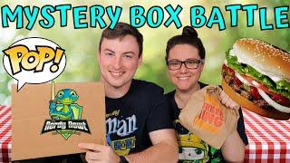 Unboxing $75 Funko Pop Mystery Boxes From The Nerdy Newt! Plus Burger King!