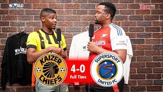 Kaizer Chiefs Fully Deserve The Win | Supersport United 0-4 Kaizer Chiefs | Lindo Pep