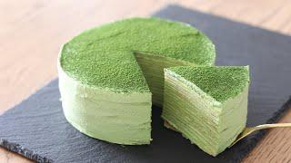 Matcha Milee Crepe｜HidaMari Cooking