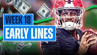 NFL Week 18 Early Picks | Line Movement Predictions (2024)