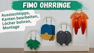 Fimo Ohrringe - Grundlagen für Anfänger