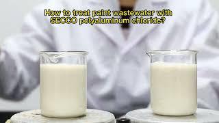 How to treat paint wastewater with secco polyacrylamide pam?