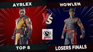 MOKETE MAYO2024 Top 8 Losers Finals  Ayrlex (Scorpion, Baraka) Vs. Howlen (Kung Lao, Liu Kang)