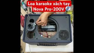 Loa karaoke xách tay Pro 200V #loa #loakeo #loakeomoinhat #loakéohaynhấthiệnnay