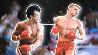 When ROCKY spun back against DRAGO for APOLLO CREED (Rocky IV)