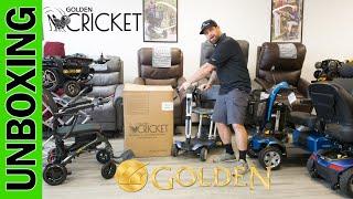 Golden Technologies Cricket Power Wheelchair Unboxing