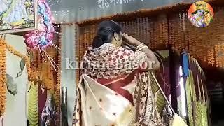 মৌমিতা ঘোষ কীর্তন | Podabali kirtan | Kirtan Basor | Moumita didir Kirtan |