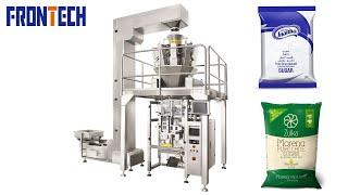 1kg 2kg sugar pouch packing machine  with multi heads scale dosing