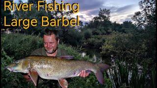 Small River Fishing For Barbel - A Moody River (Video 267)