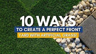 10 Artificial Grass Front Yard Ideas in 2024 With Examples