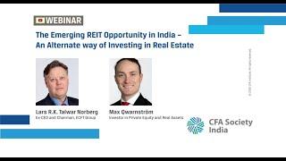 The Emerging REIT Opportunity in India: An Alternative way of Investing in Real Estate | Lars & Max|