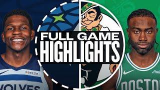 TIMBERWOLVES at CELTICS | FULL GAME HIGHLIGHTS | November 24, 2024