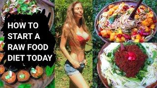 how to start a raw food diet! 6 tips. (frugivore diet and raw till 4)